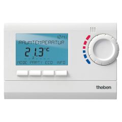 Thermostat d'ambiance programmable digital 24H RAM 812 TOP2 - THEBEN - 8120132
