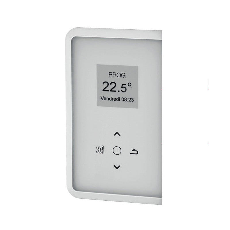 Radiateur sèche-serviettes Doris digital sans ventilo étroit 0300W blanc - ATLANTIC -851134