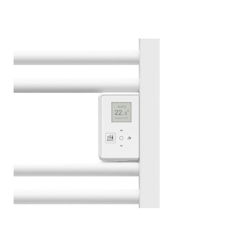 Radiateur sèche-serviettes Doris électrique digital sans ventilo 750W Blanc - ATLANTIC -850258